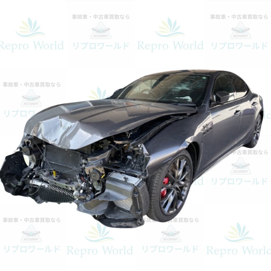マセラティギブリ事故車