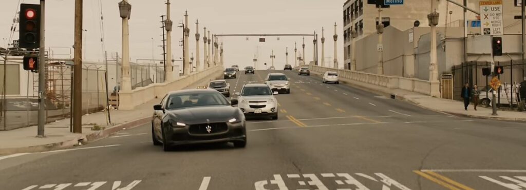 ワイルドスピード SKY MISSION 登場車 マセラティ ギブリ 劇中シーン