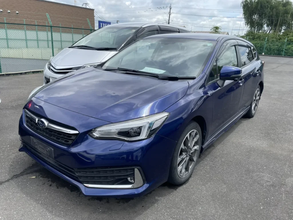 インプレッサスバルのWRブルー