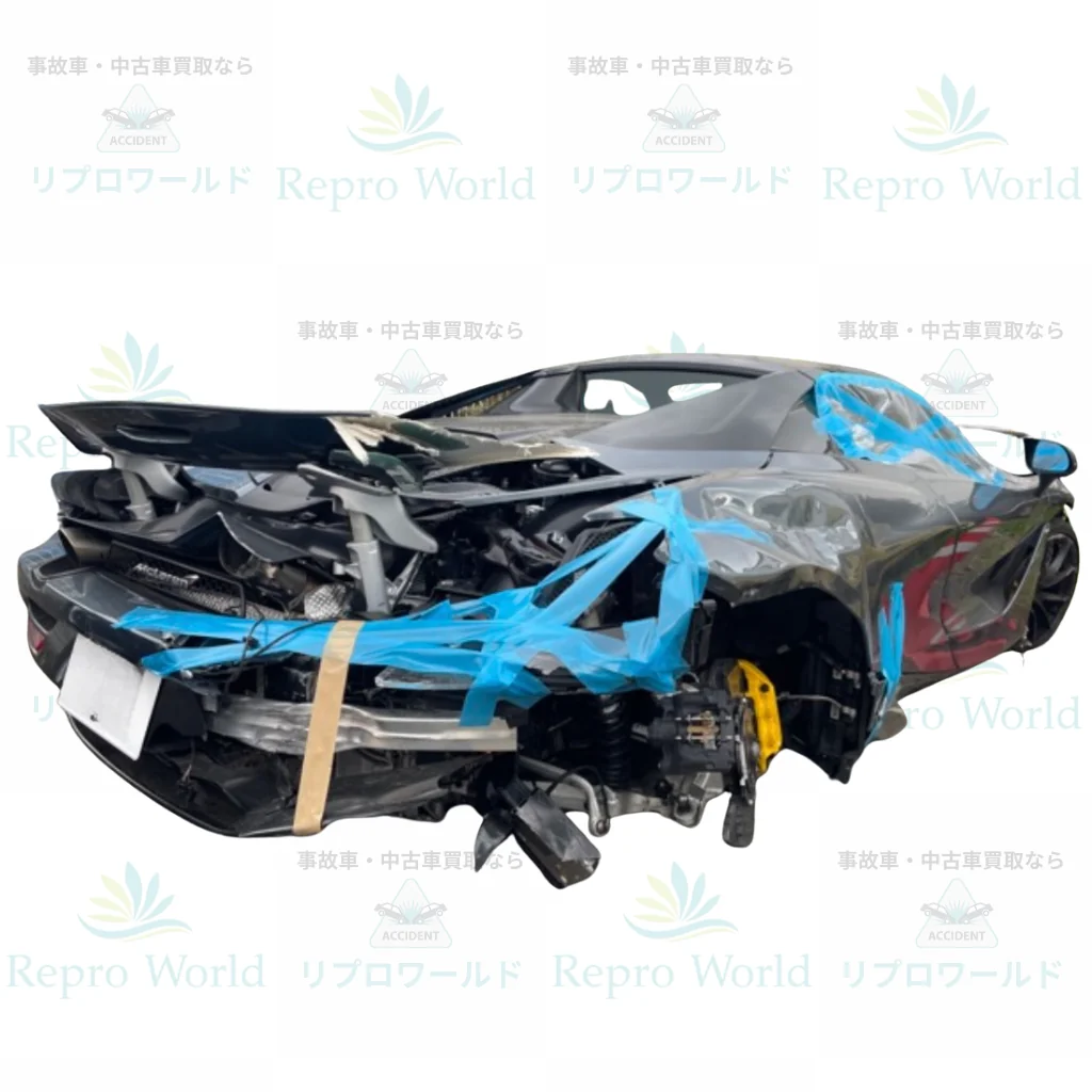 事故車買取事例 マクラーレン720S 2021年式 13000km 2025年11月 買取実績