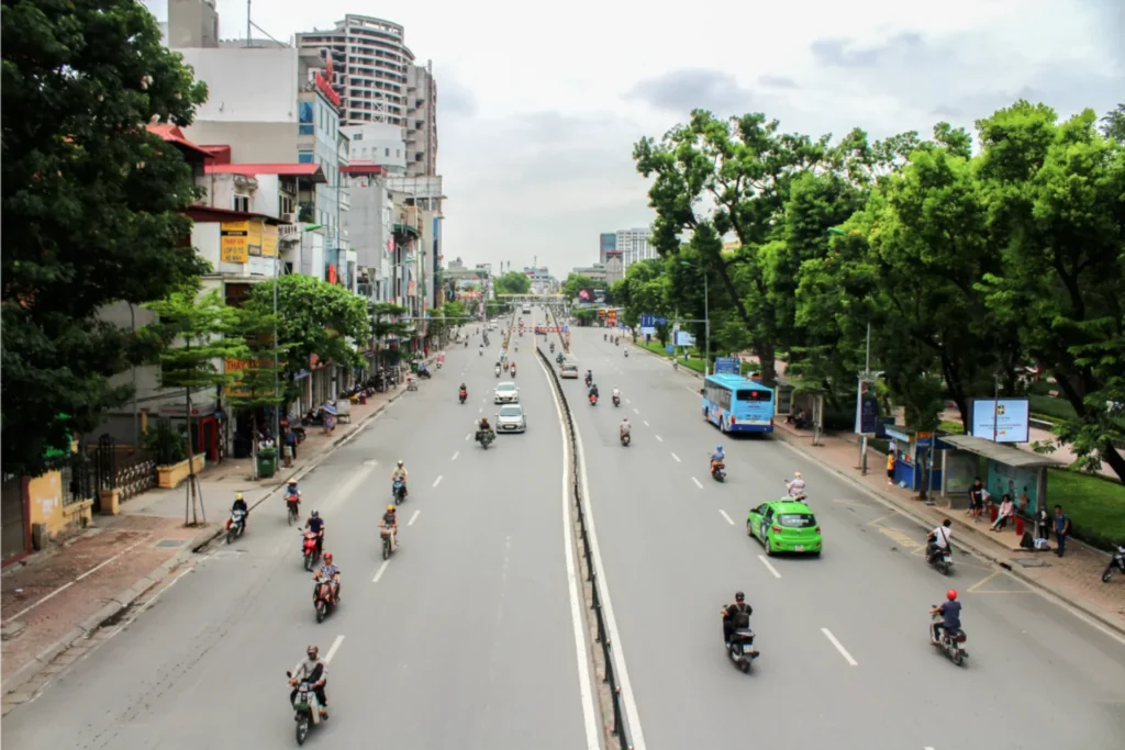 カンボジア国内の自動車環境